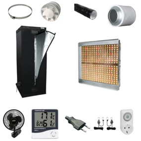 Growbox Komplettset  60x60 Mars Hydro TS1000 Growbox Komplettset  60x60 Mars Hydro TS1000