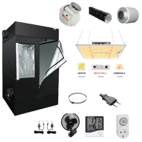 Growbox Komplettset  100x100 Spider Farmer SF1000 Growbox Komplettset  100x100 Spider Farmer SF1000