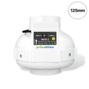 Buisventilator GT 125mm 2-standen 220/400M3 P/U Buisventilator GT 125mm 2-standen 220/400M3 P/U