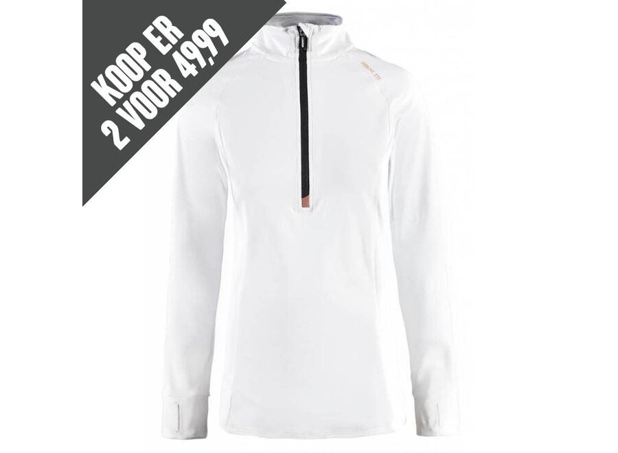 Yrenna Dames Fleece Wit
