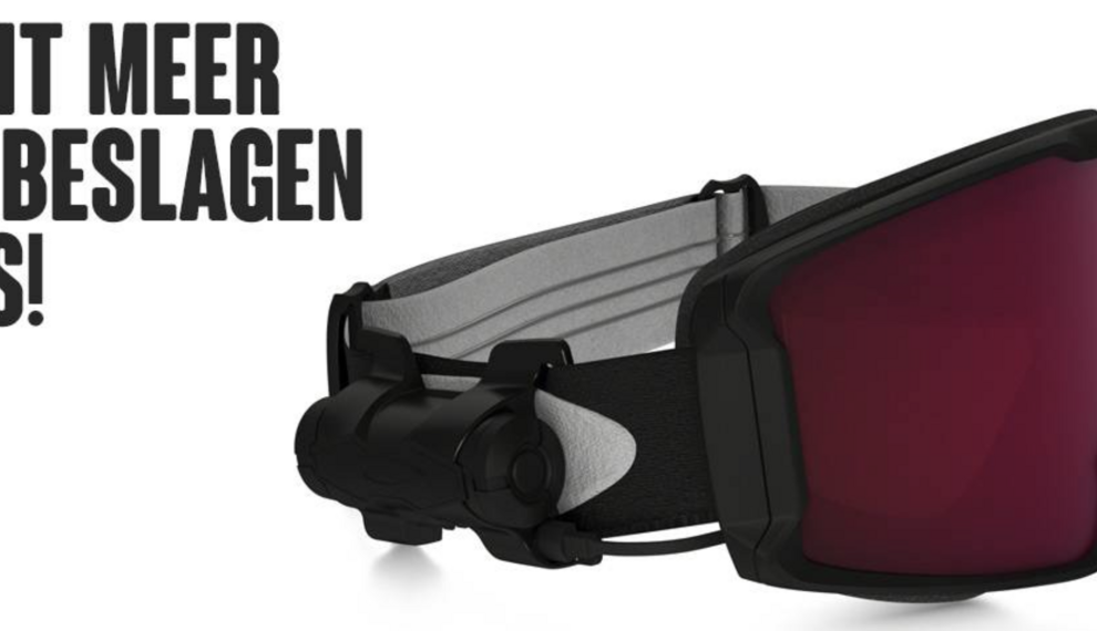 Nooit meer een beslagen skibril!