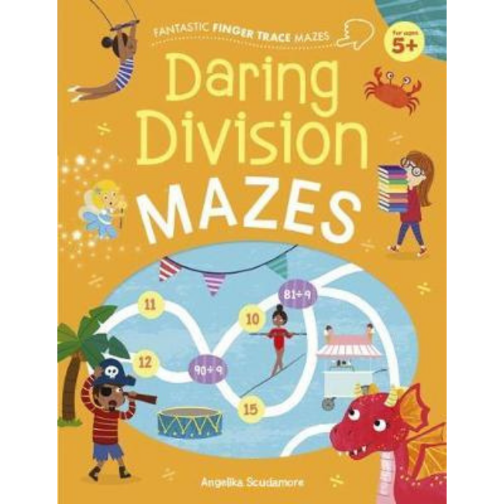 Daring Division Mazes (Fantastic Finger Trace Mazes)