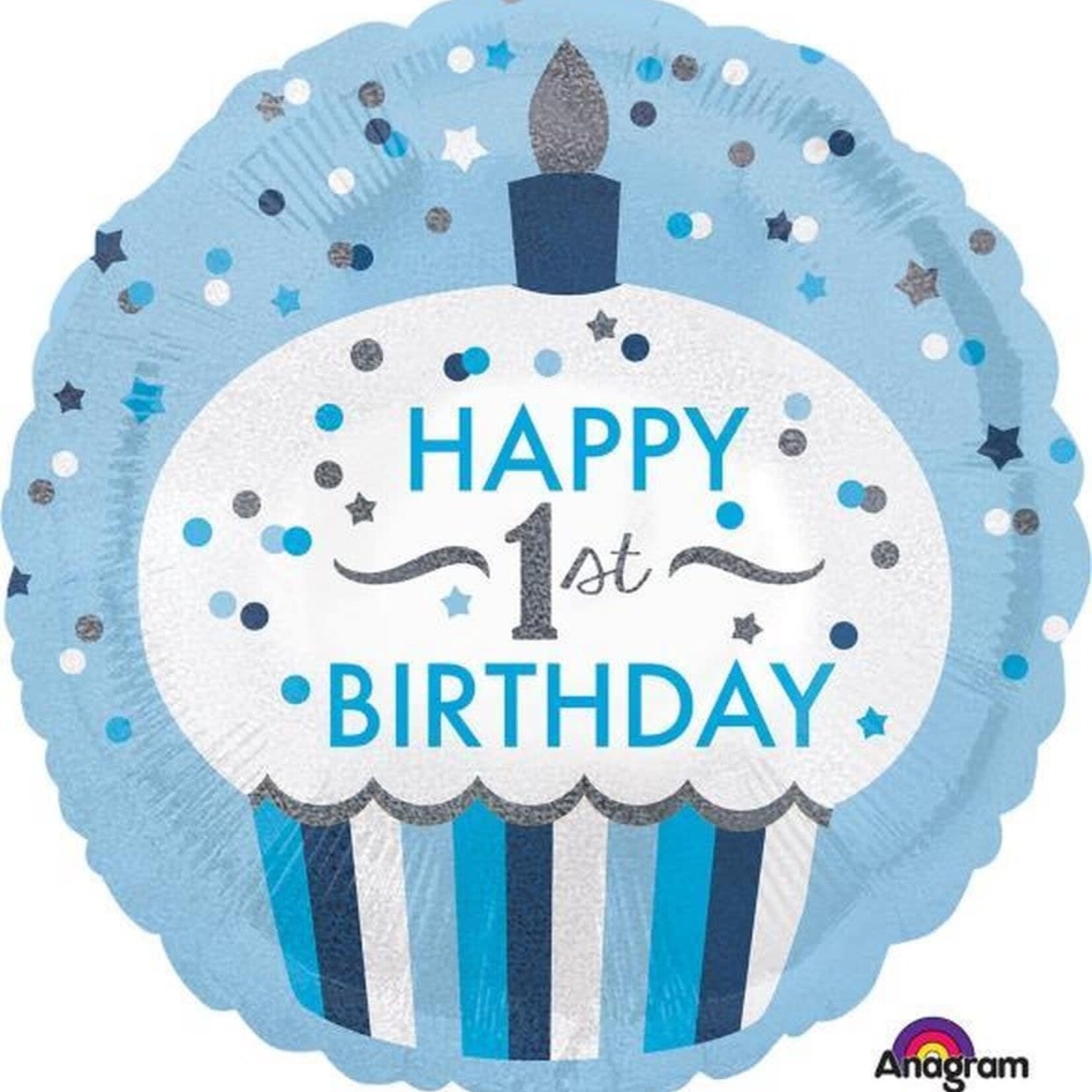 1St Birthday Boy Cupcake