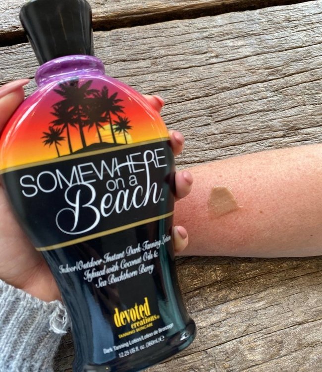 Devoted Creations Somewhere on a beach zonnebankcrème