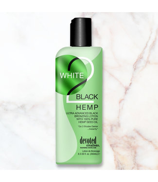 Devoted Creations White 2 bronze Hemp zonnebankcrème