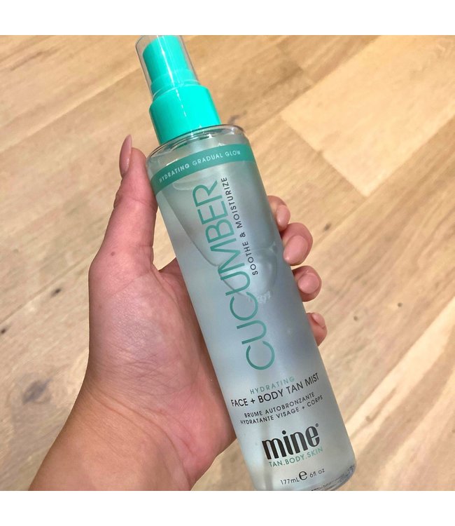 MineTan Cucumber Face Tan Mist zelfbruiner