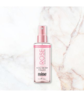 MineTan Rose Illuminating Facial Tan Mist zelfbruiner