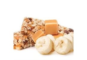 Suikerarme Reep Crispy Bananen Karamel Proslank 7 stuks