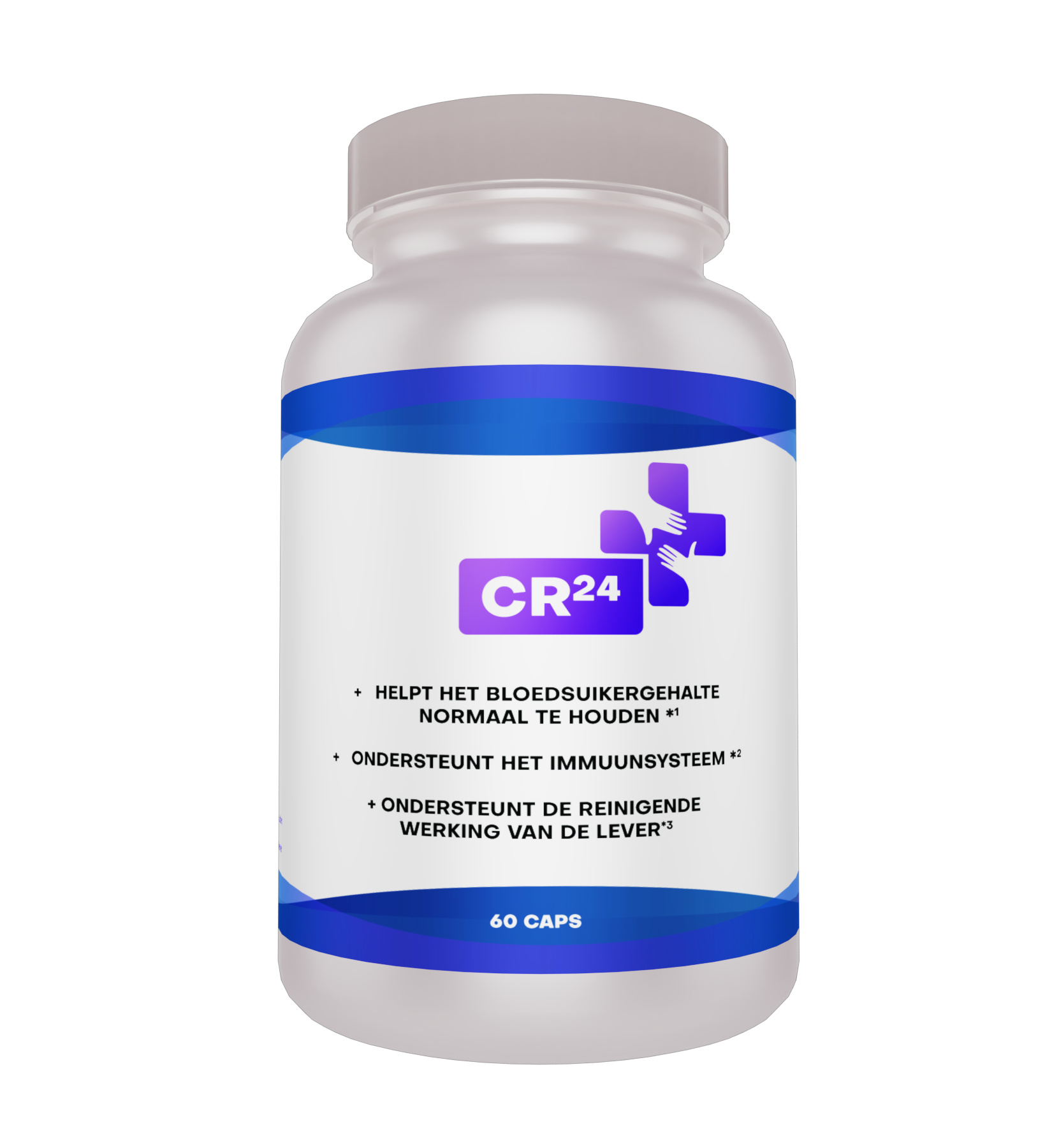 CR24 helpt om het bloedsuikergehalte normaal te houden