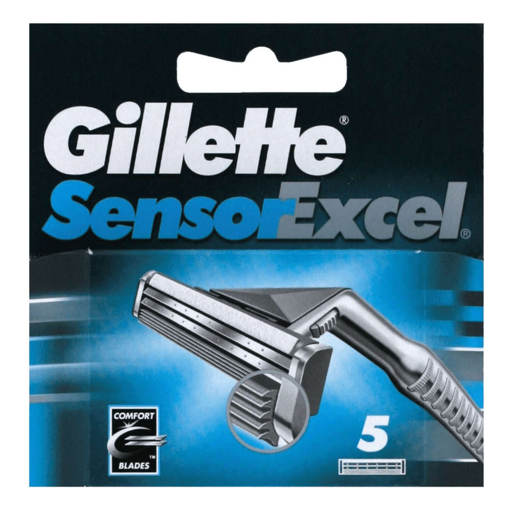 Voordeeldrogisterij Gillette Sensor Excel Scheermesjes 5 ST aanbieding