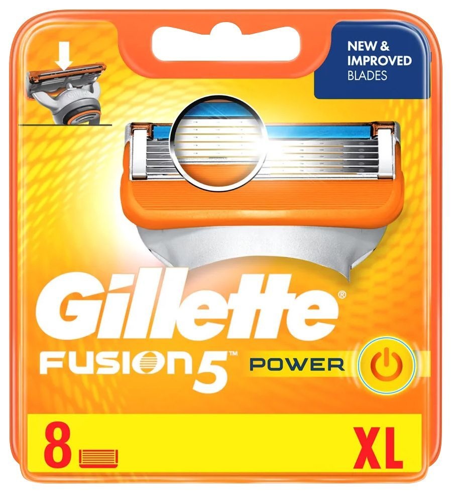 Voordeeldrogisterij Gillette Fusion5 Power XL scheermesjes (8 st.) aanbieding