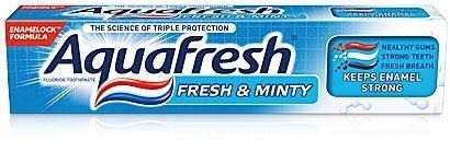 Voordeeldrogisterij Aquafresh Tandpasta Fresh & Minty 100 mL aanbieding