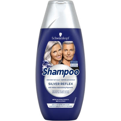 Voordeeldrogisterij Schwarzkopf Reflex Silver Shampoo - 250ml aanbieding