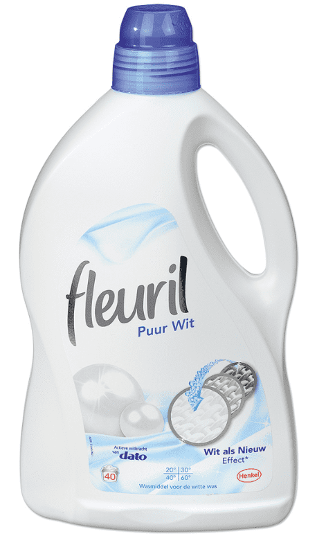 Voordeeldrogisterij Fleuril Puur & Wit Wasmiddel - 20 wasbeurten aanbieding