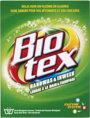 Voordeeldrogisterij Biotex Waspoeder - Handwas & Inweek 750 gram aanbieding