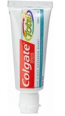 Voordeeldrogisterij Colgate Mini Tandpasta - Total Original 19 ml. aanbieding