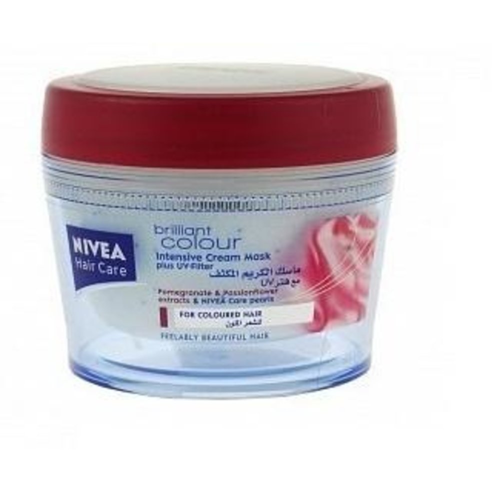 Elke week Smelten compressie Nivea Hair Care Haarmasker - Brilliant Colour 200 ml - Voordeeldrogisterij