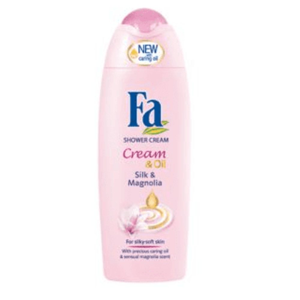 FA Shower Cream & Oil Silk & Magnolia 250 ml Voordeeldrogisterij