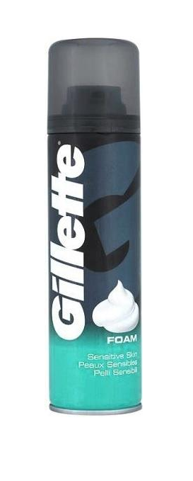Voordeeldrogisterij Gillette Scheerschuim - Sensitive 200 ml aanbieding
