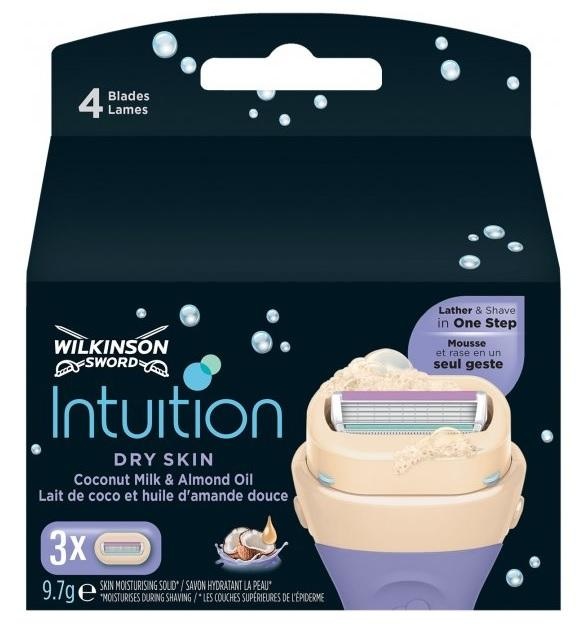 Voordeeldrogisterij Wilkinson Sword Intuition Dry Skin Scheermesjes - 3 Stuks aanbieding