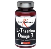 Lucovitaal Lucovitaal L-Theanine Omega-3 90 capsules
