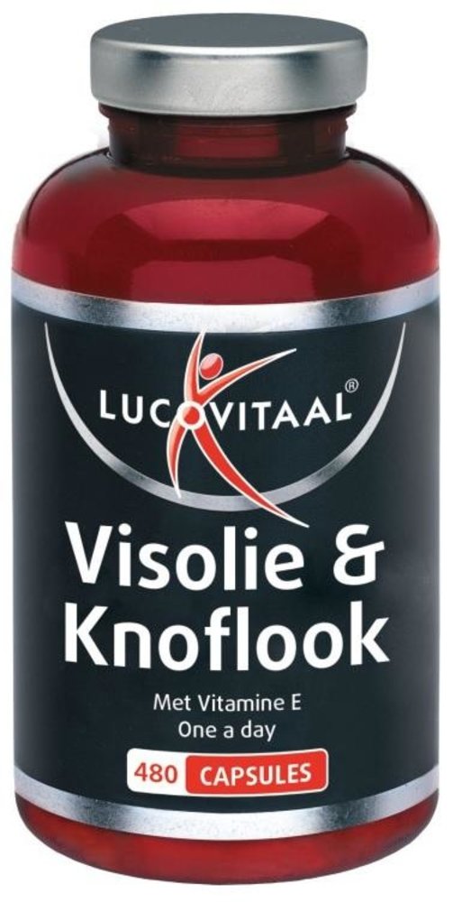 bevestig alstublieft Demonteer Leer Lucovitaal Visolie & Knoflook - 480 Capsules - Voordeeldrogisterij