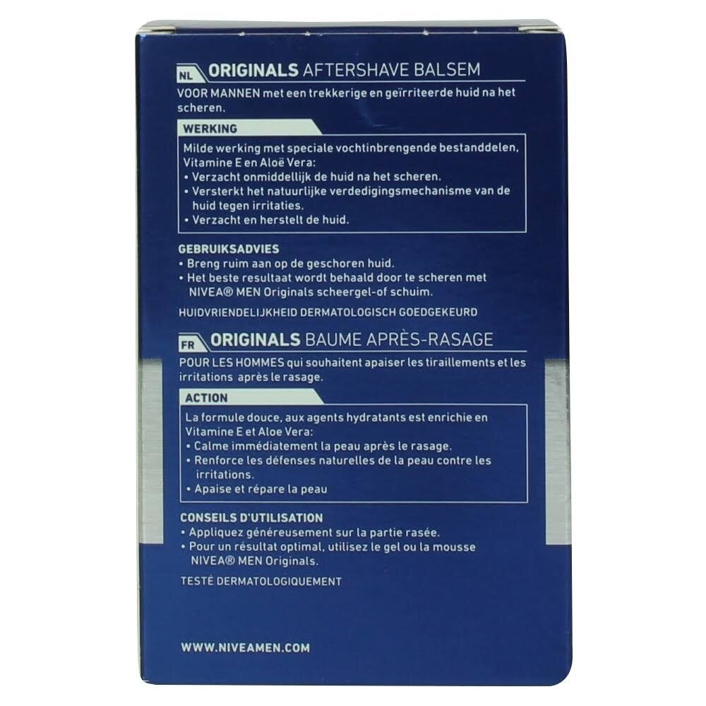 Nivea Men After Shave Balsem Original Mild Normale Huid 100 ml