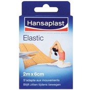 Hansaplast Hansaplast Pleisters - Elastic 2m x 6cm