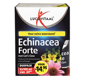Lucovitaal Lucovitaal - Weerstand en luchtwegen / Echinacea Forte - 2x 100 ml