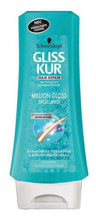 Voordeeldrogisterij Schwarzkopf Gliss Kur Million Gloss Conditioner - 200 ml aanbieding