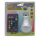 Huismerk Bellson Led Lamp E27 - Met afstandsbediening 16 Kleuren Huismerk Bellson Led Lamp E27 - Met afstandsbediening 16 Kleuren