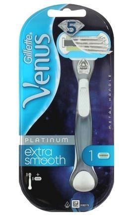 Voordeeldrogisterij Gillette Houder Venus Platinum Extra Smooth - Incl. 1 mesje aanbieding