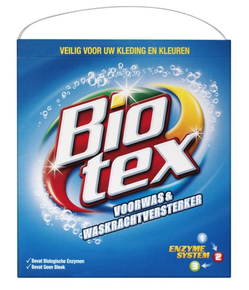 Voordeeldrogisterij Biotex Waskrachtversterker Waspoeder - 4 kg aanbieding