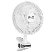 Adler Adler Ventilator  AD 7317 15 cm - Incl. Clip en Voet