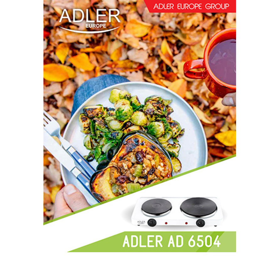 Adler AD 6504 Elektrische Kookplaat - 2250 Watt