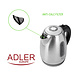 Adler Adler AD 1223 RVS Waterkoker - 1,7 liter Adler Adler AD 1223 RVS Waterkoker - 1,7 liter