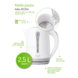 Adler Adler Waterkoker Kunststof 2,5 L - AD 1244 Adler Adler Waterkoker Kunststof 2,5 L - AD 1244