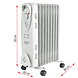 Adler Adler Olie Radiator 9 Ribben - AD 7808 Adler Adler Olie Radiator 9 Ribben - AD 7808