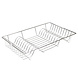 Huismerk Premium Afdruiprek Chroom - 48 x 32 cm Huismerk Premium Afdruiprek Chroom - 48 x 32 cm