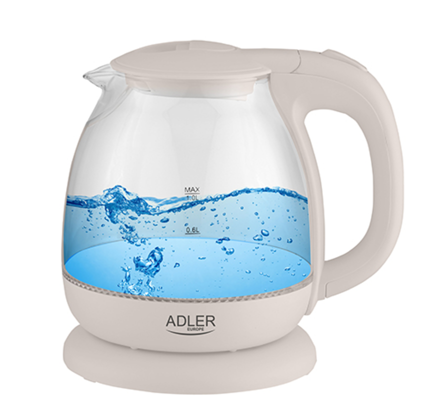 Adler Waterkoker Glas Elektrisch 1,0L - AD 1283C
