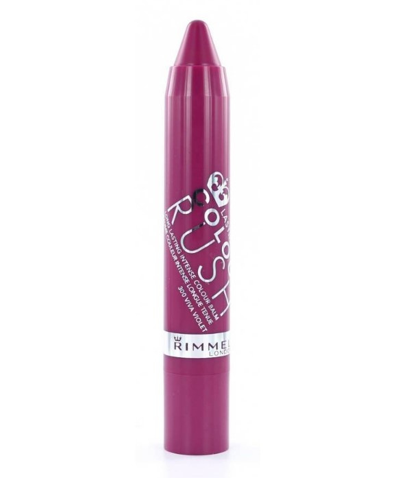 Voordeeldrogisterij Rimmel Lippenbalsem Colour 300 - Viva Violet aanbieding