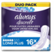 Always Always Discreet Long Plus Verband+ - 16 Stuks Always Always Discreet Long Plus Verband+ - 16 Stuks