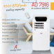 Adler Adler AD 7916 mobiele Airco - 9000 BTU Adler Adler AD 7916 mobiele Airco - 9000 BTU