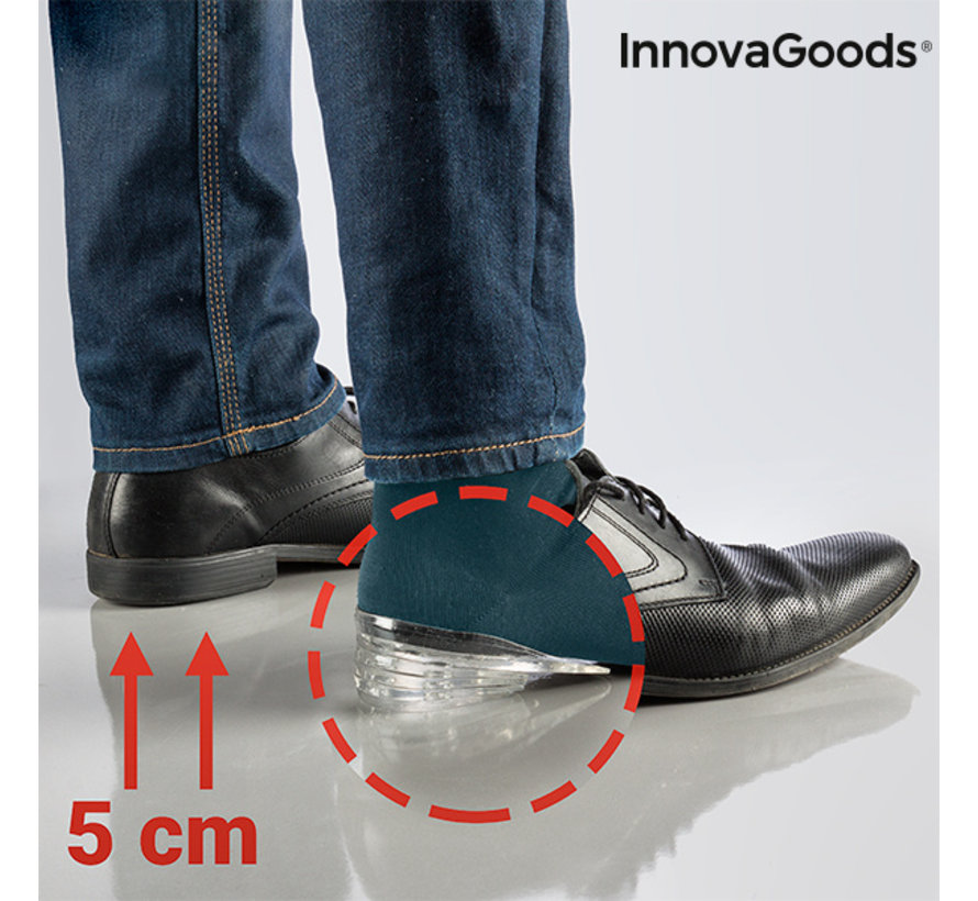 InnovaGoods Verhogende Inlegzolen - 5 cm - Voordeeldrogisterij