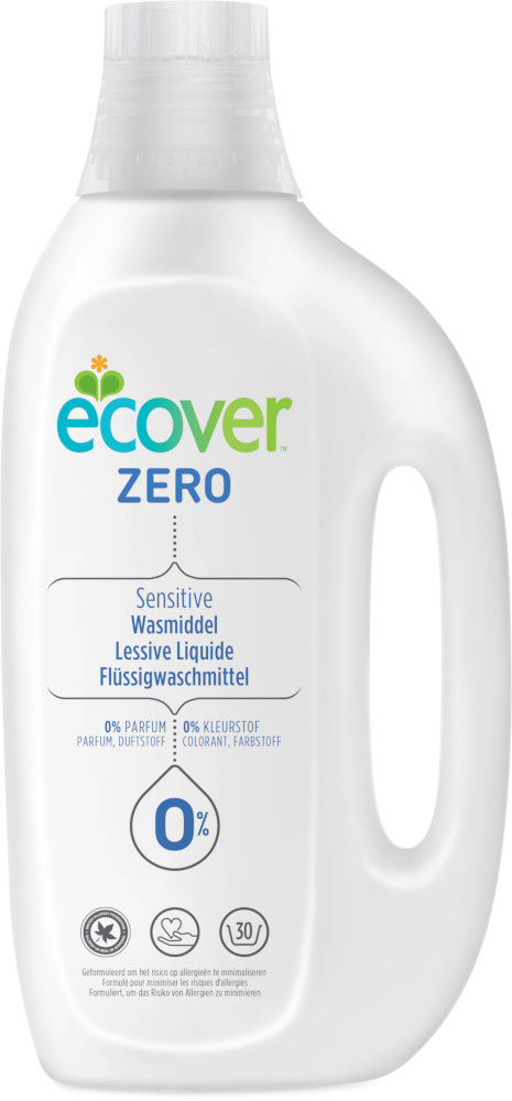 Voordeeldrogisterij Ecover Wasmiddel Zero Sensitive - 1x 1.5 l aanbieding