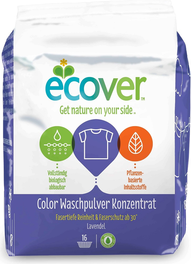 Voordeeldrogisterij Ecover Waspoeder Concentraat Lavendel - 16 Wasbeurten aanbieding