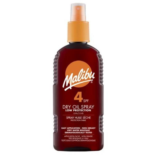 Voordeeldrogisterij Malibu Dry Oil Spray SPF 4 - 200 ml aanbieding