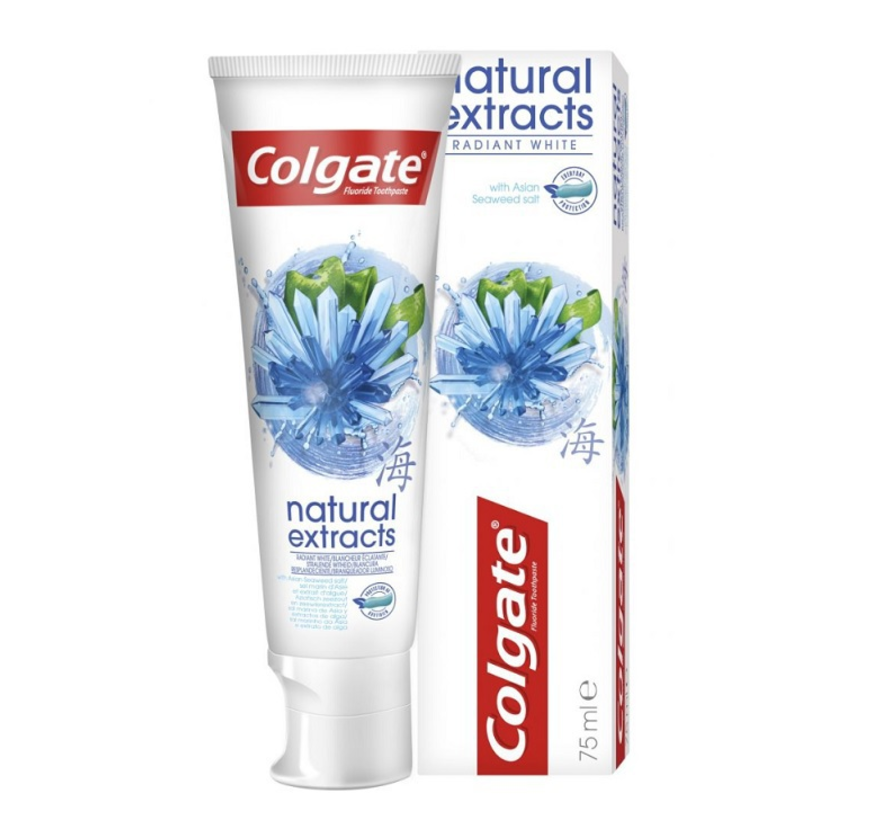 colgate tandpasta natural extracts