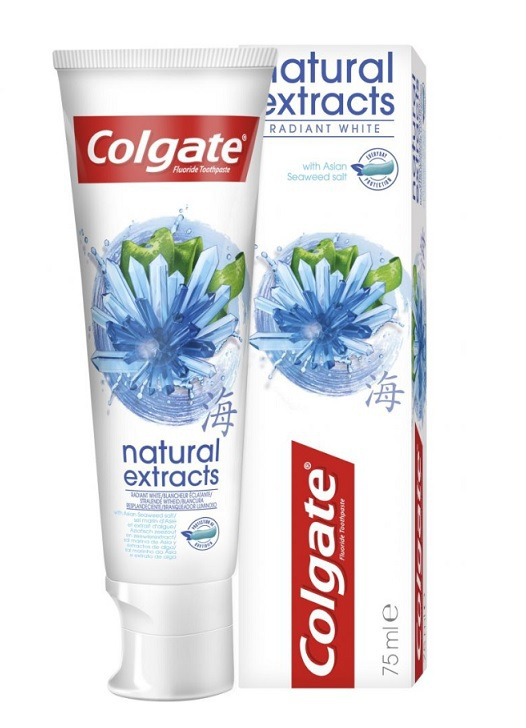 colgate tandpasta natural extracts