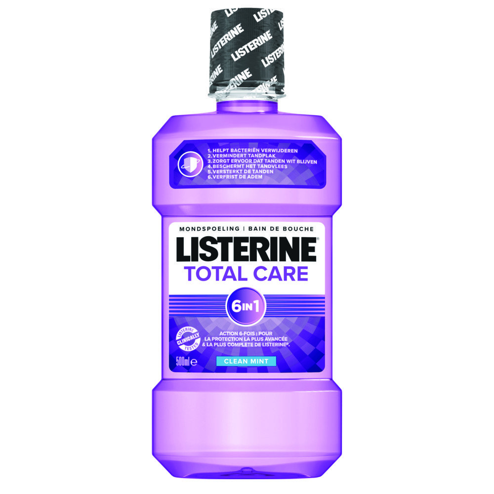 Voordeeldrogisterij Listerine Mondwater Total Care - 500 ml aanbieding